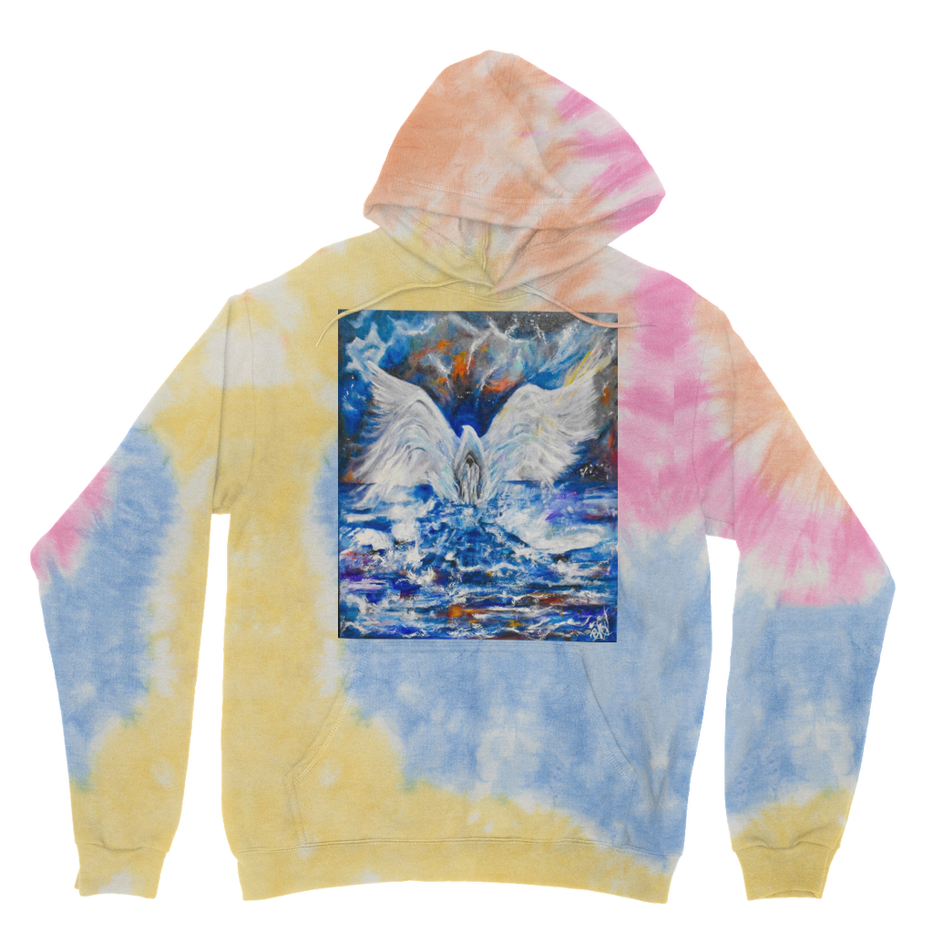 Walking in the Spirit Tie Dye Hoodie