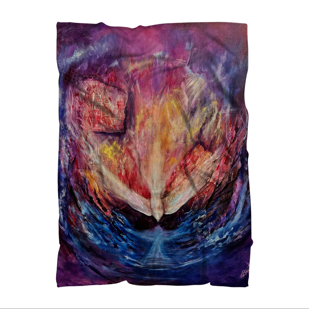 BURNING BUSH Premium Sublimation Adult Blanket