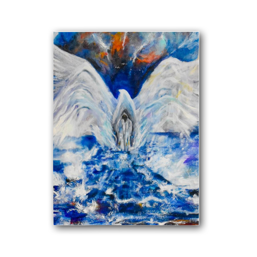 Walking in the Spirit Premium Stretched Canvas