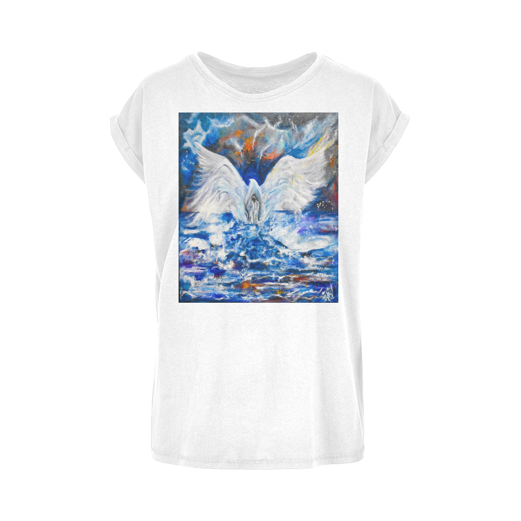 Walking in the Spirit Women's Extended Shoulder T-Shirt XS-5XL