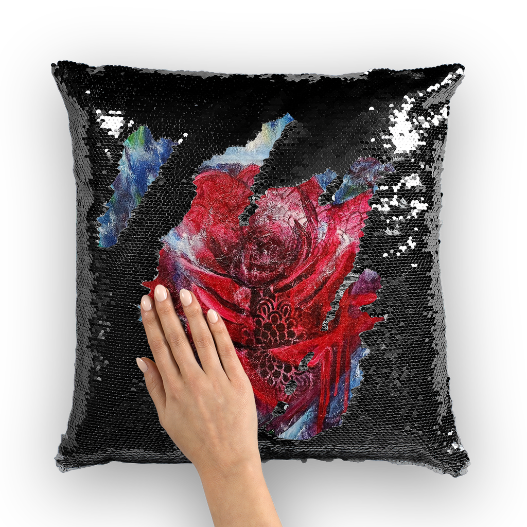 Passion Sequin Cushion Cover