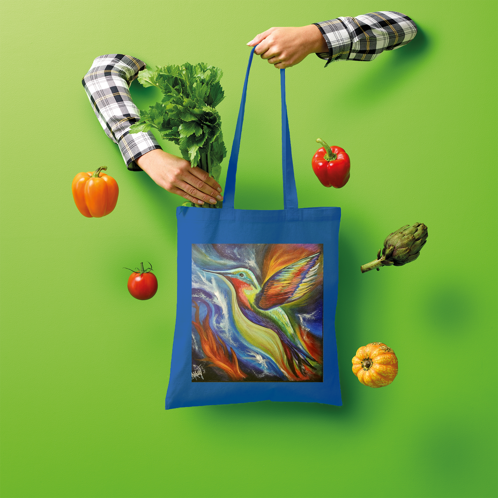 Humming Bird Shopper Tote Bag