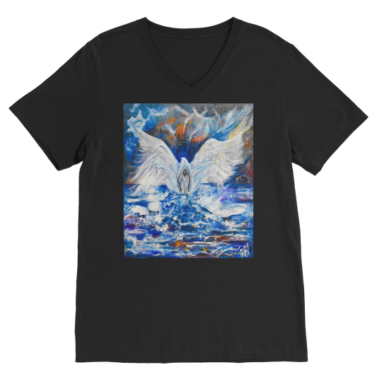 Walking in the Spirit Premium V-Neck T-Shirt