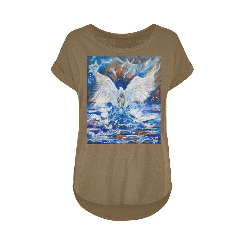 Walking in the Spirit Women's Long Slub T-Shirt XS-5XL