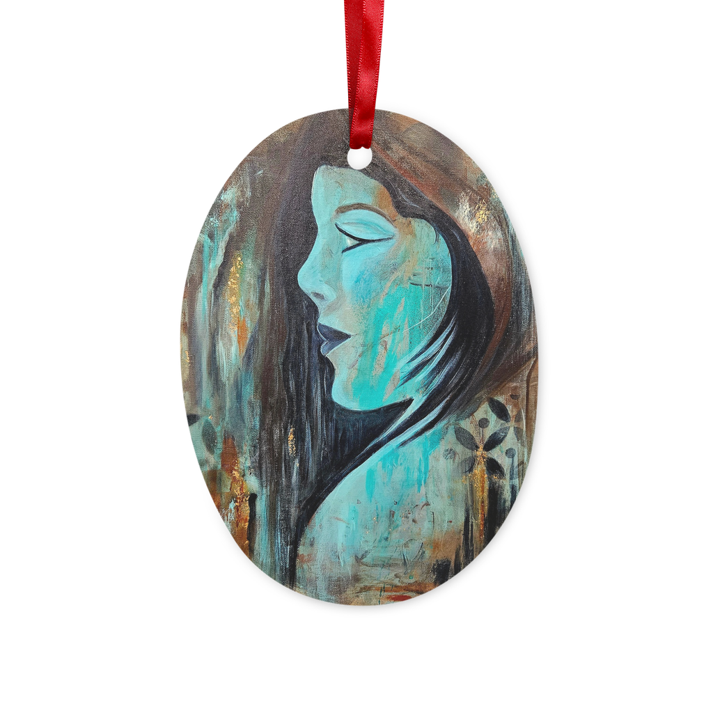 Women at the Well Ceramic Hanging Ornament