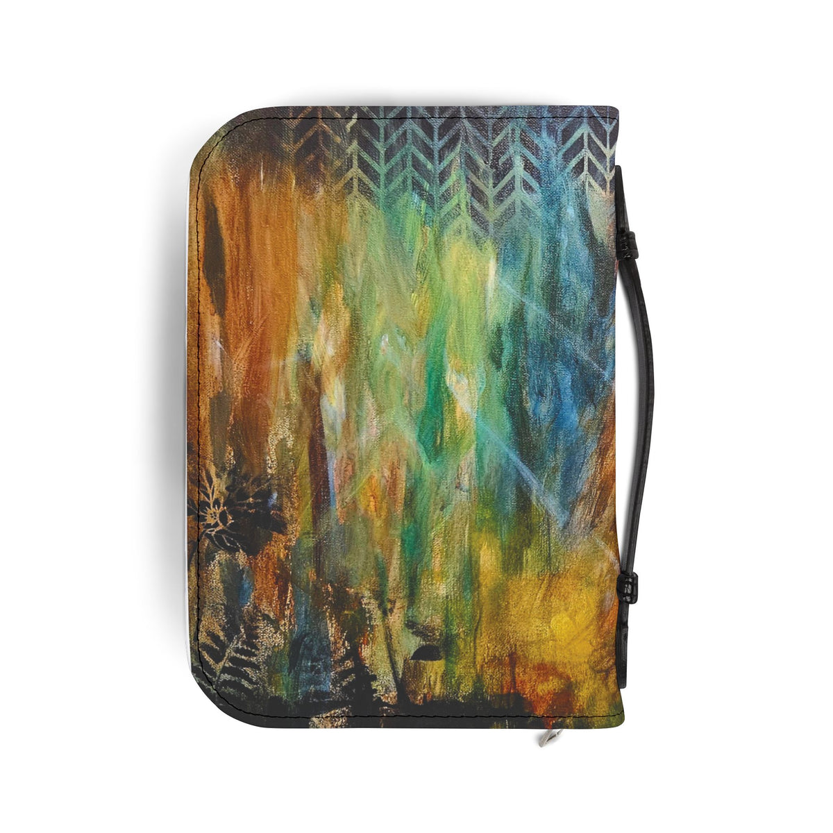 Inseparable Bible Cover – Protective Painted Wildlife Design, Zippered Scripture Case