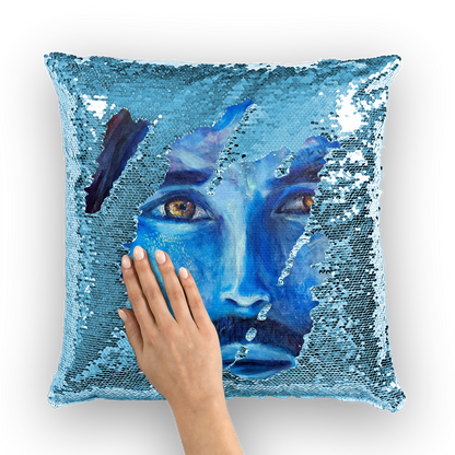 El Roi Sequin Cushion Cover