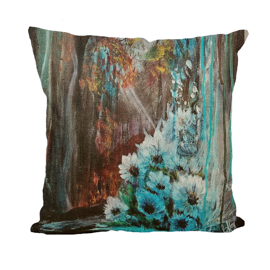 Living Waters Throw Pillows