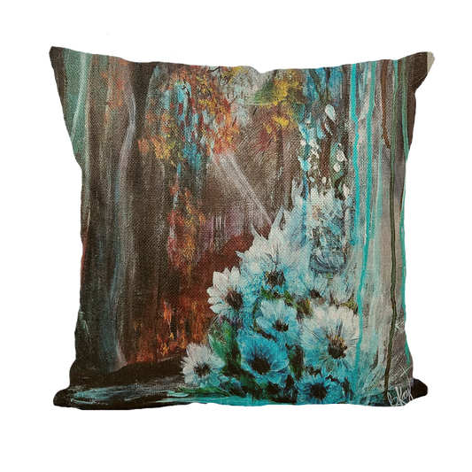 Living Waters Throw Pillows