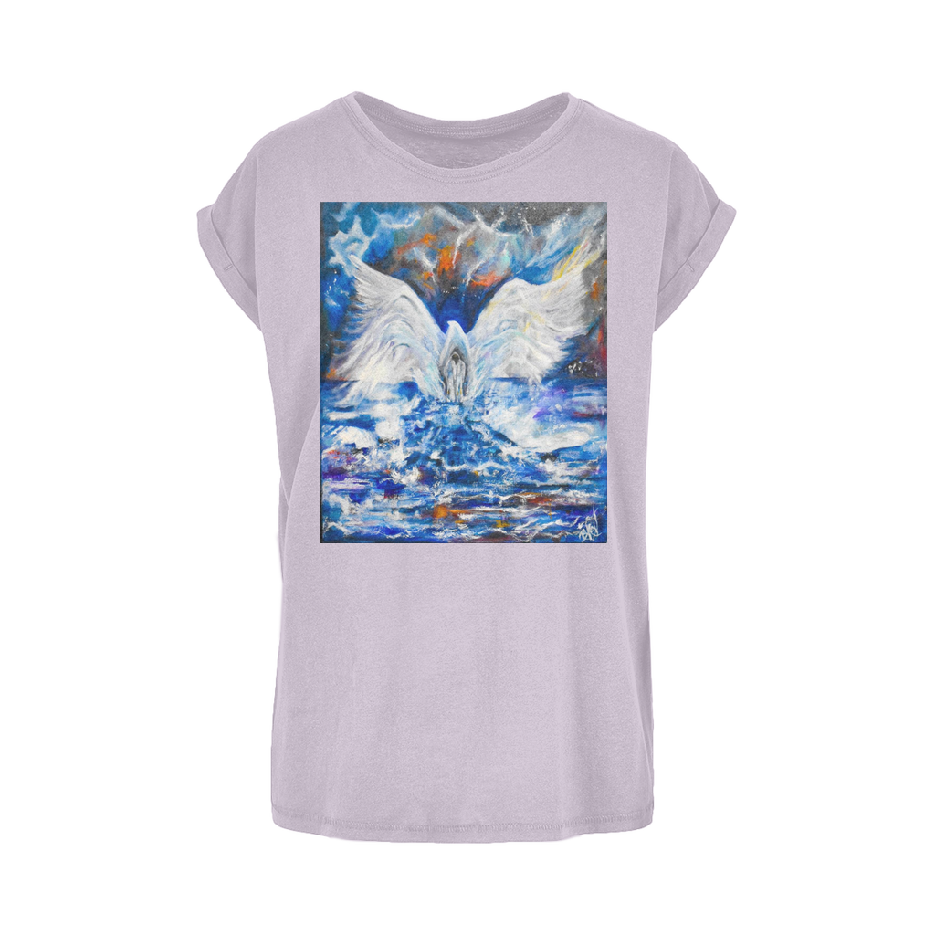 Walking in the Spirit Women's Extended Shoulder T-Shirt XS-5XL