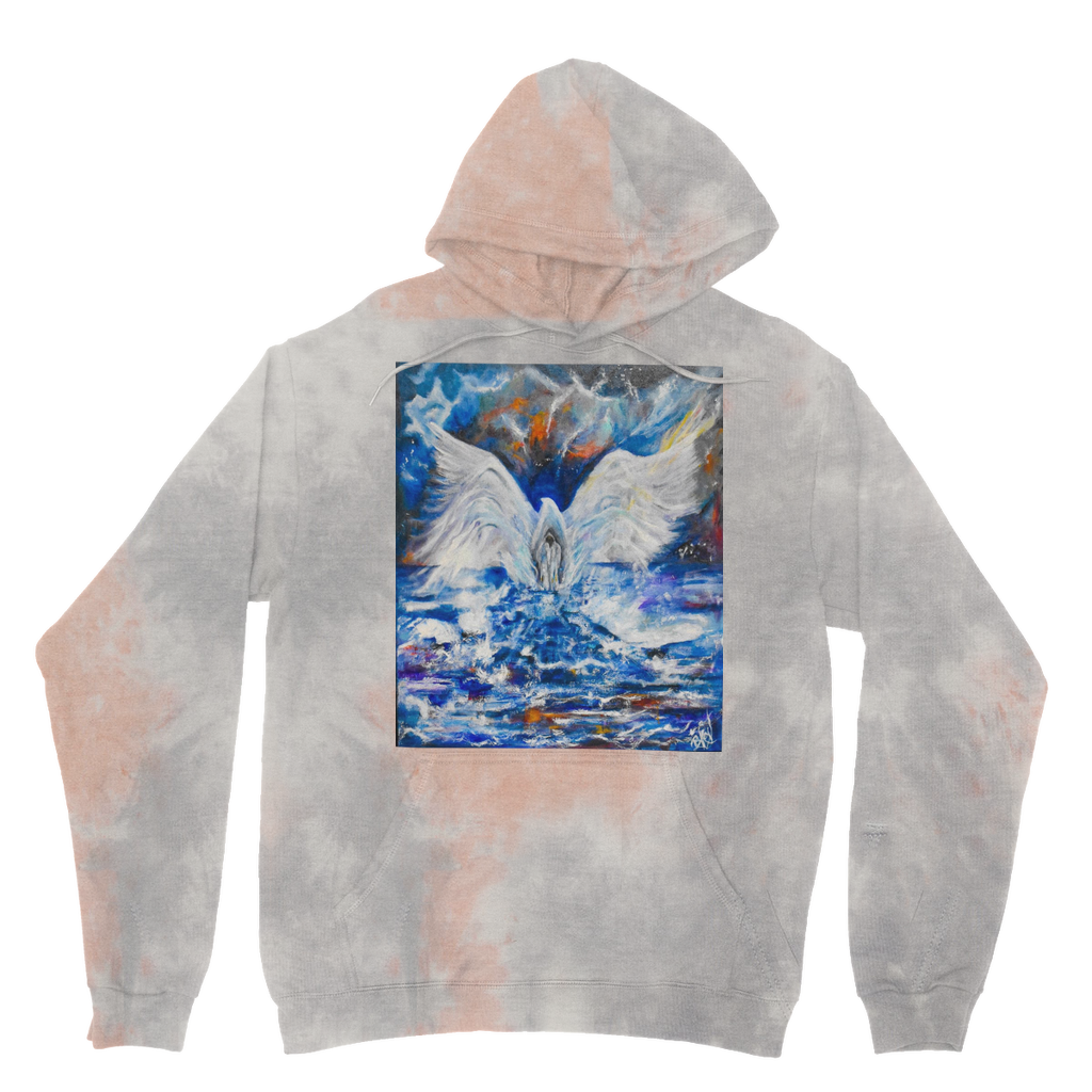 Walking in the Spirit Tie Dye Hoodie