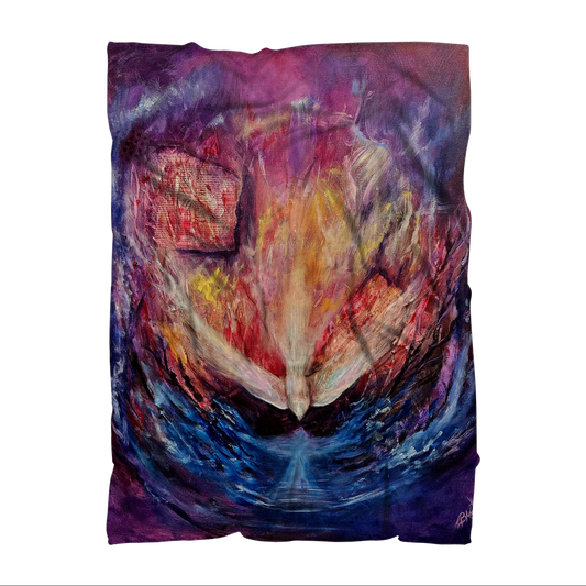 BURNING BUSH Premium Sublimation Adult Blanket