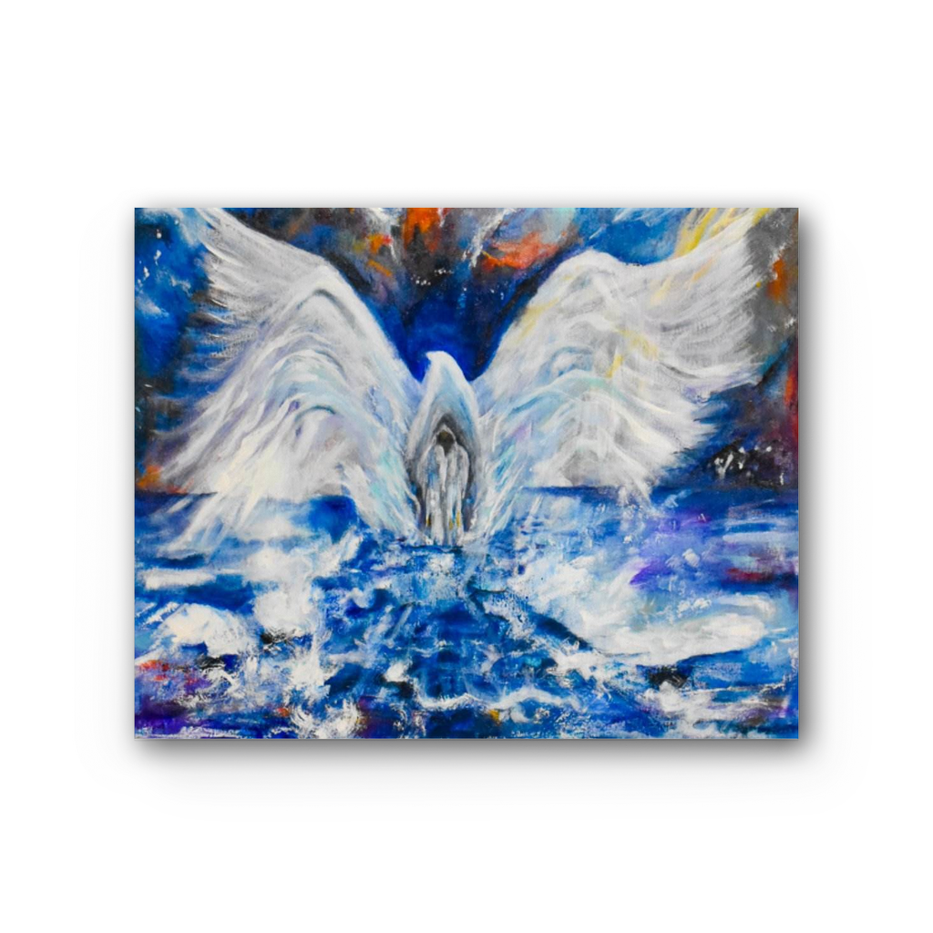 Walking in the Spirit Premium Stretched Canvas