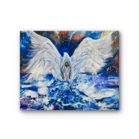 Walking in the Spirit Premium Stretched Canvas