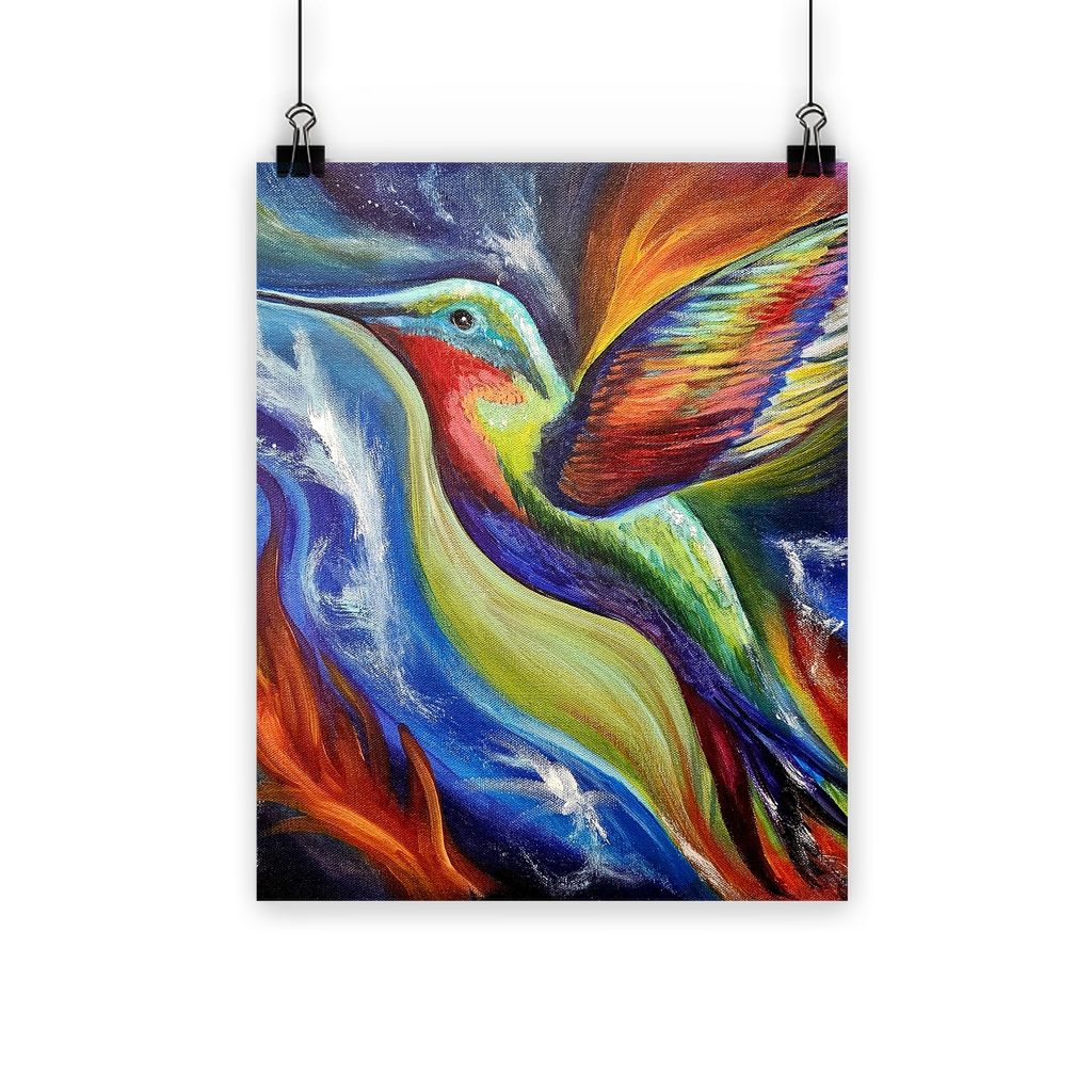 Humming Bird Classic Poster