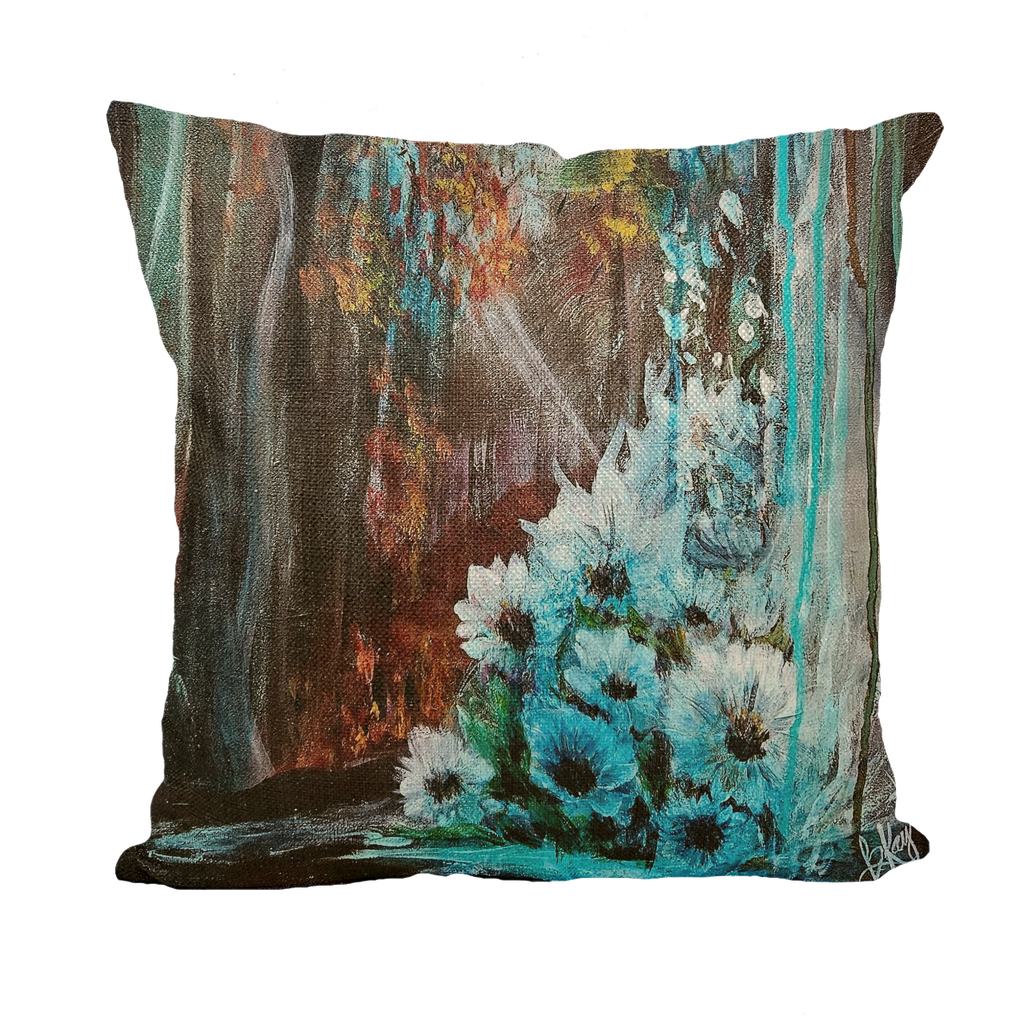 Living Waters Throw Pillows