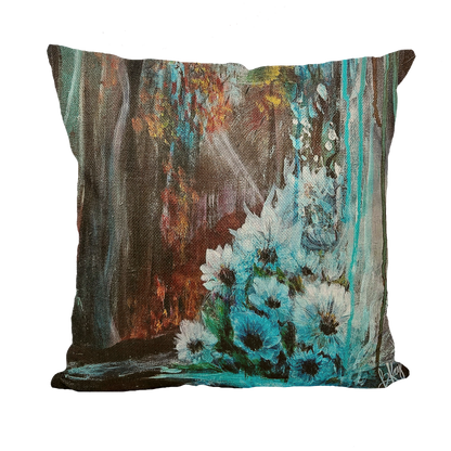 Living Waters Throw Pillows