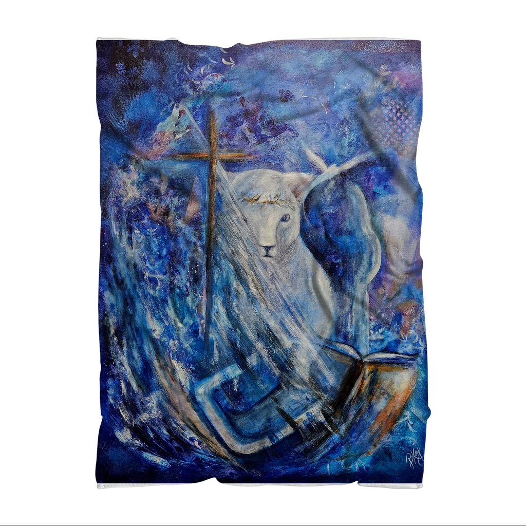 Lamb of God Throw Blanket
