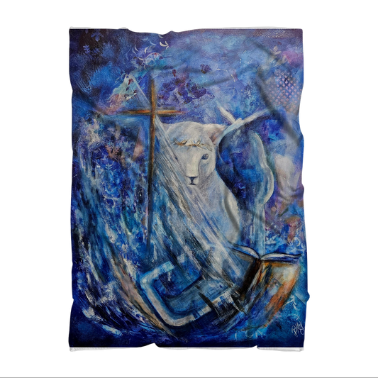 Lamb of God Throw Blanket