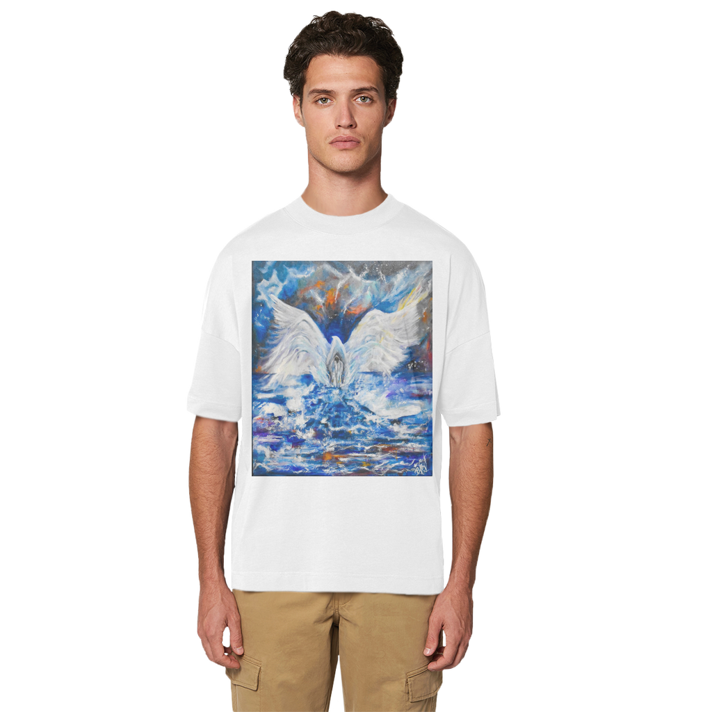 Walking in the Spirit Premium Organic Oversized T-Shirt