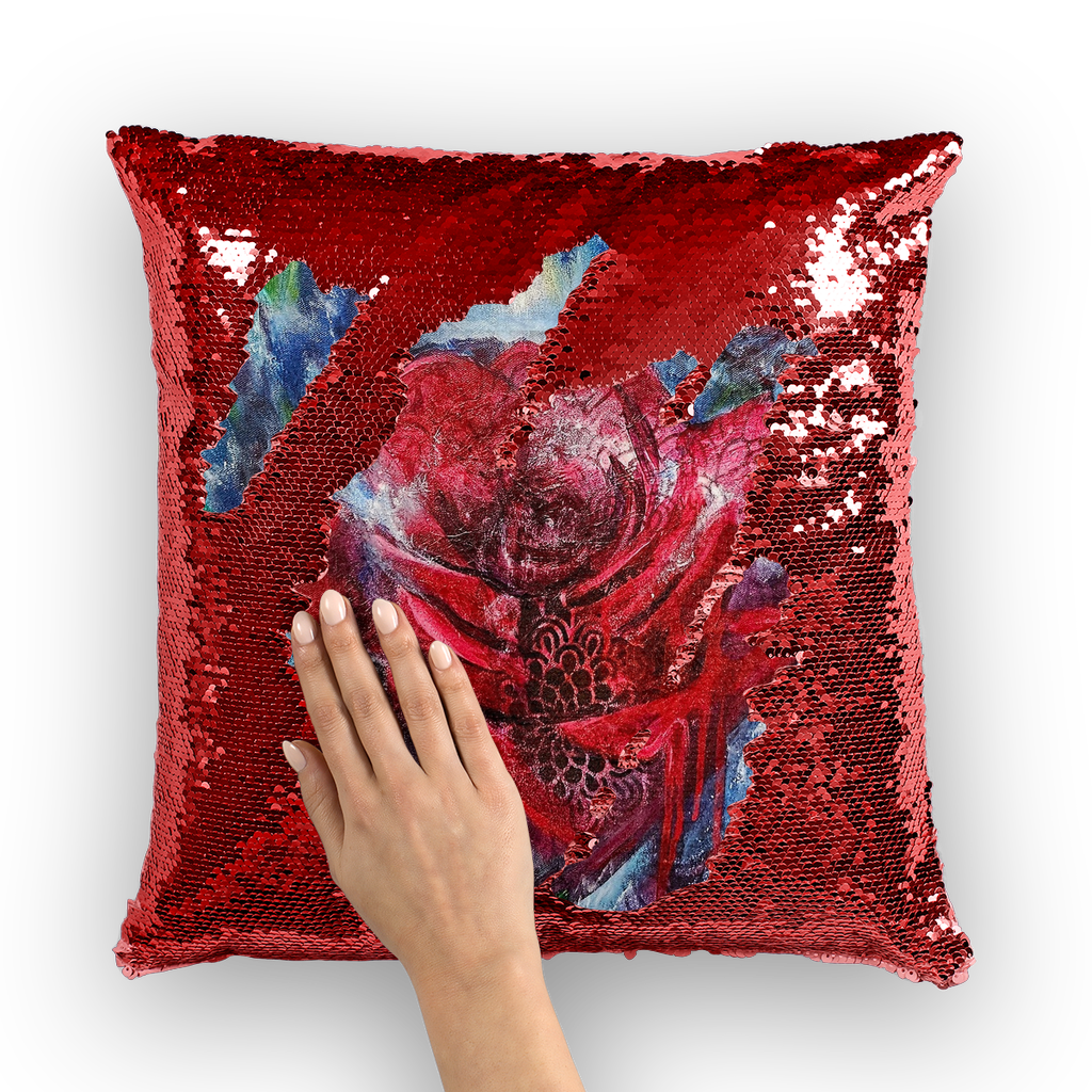 Passion Sequin Cushion Cover