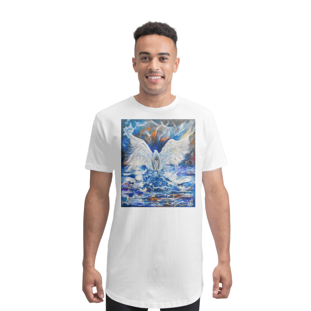 Walking in the Spirit Premium Long Body T-Shirt