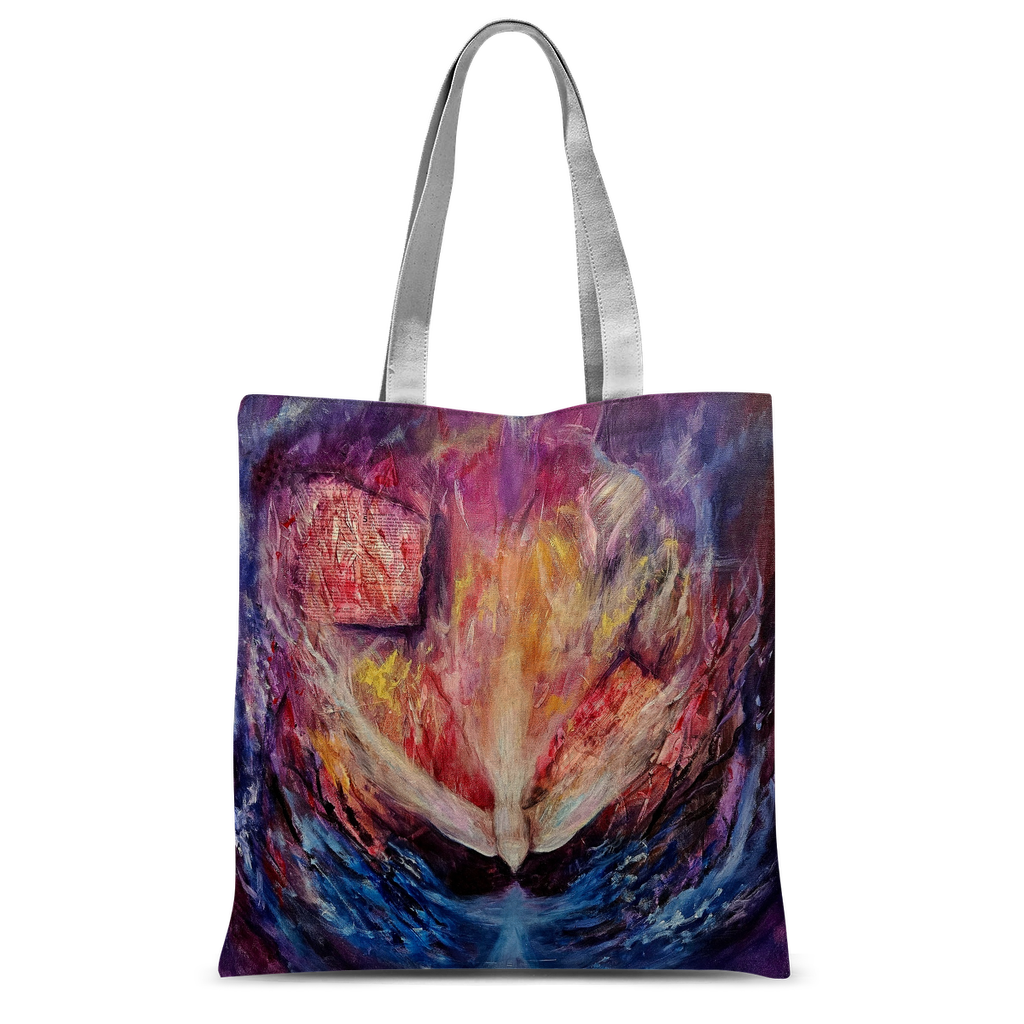 BURNING BUSH Classic Sublimation Tote Bag