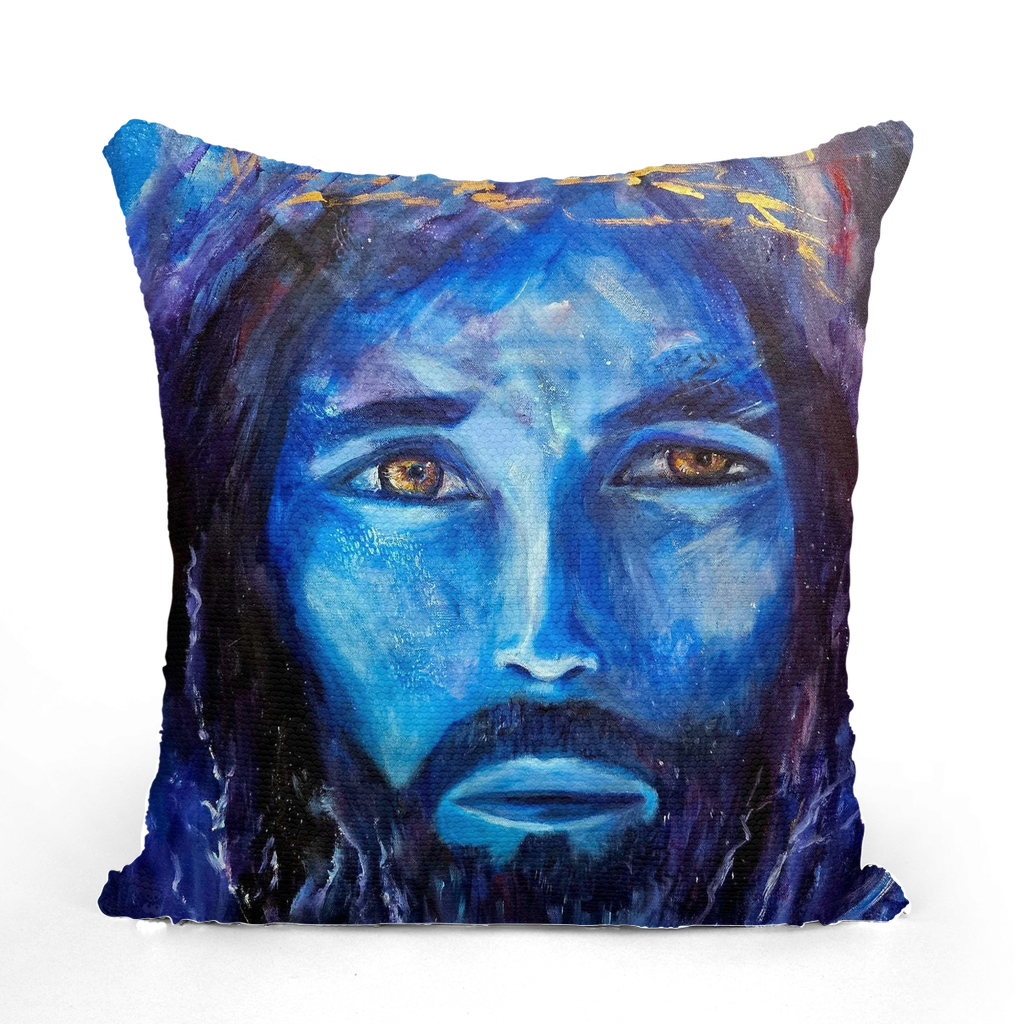 El Roi Sequin Cushion Cover