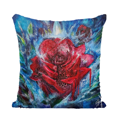 Passion Sequin Cushion Cover