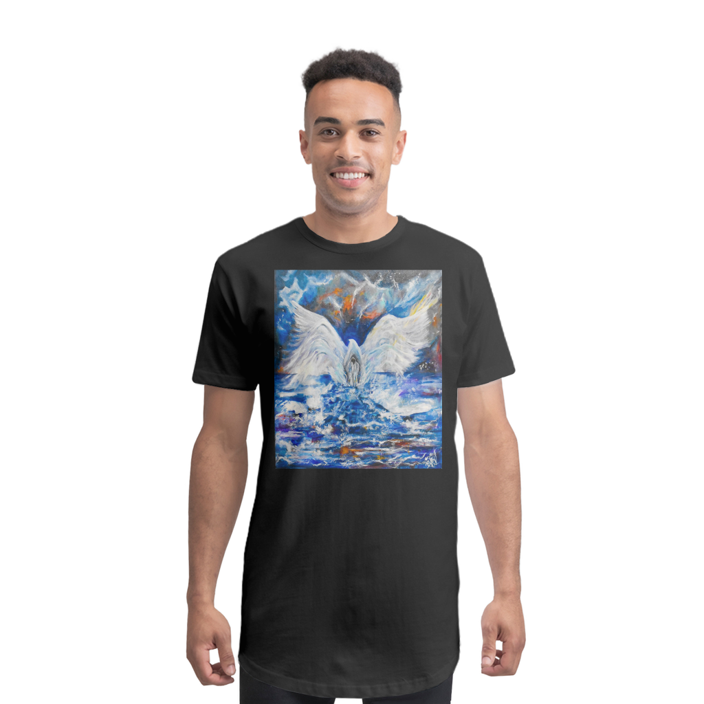 Walking in the Spirit Premium Long Body T-Shirt