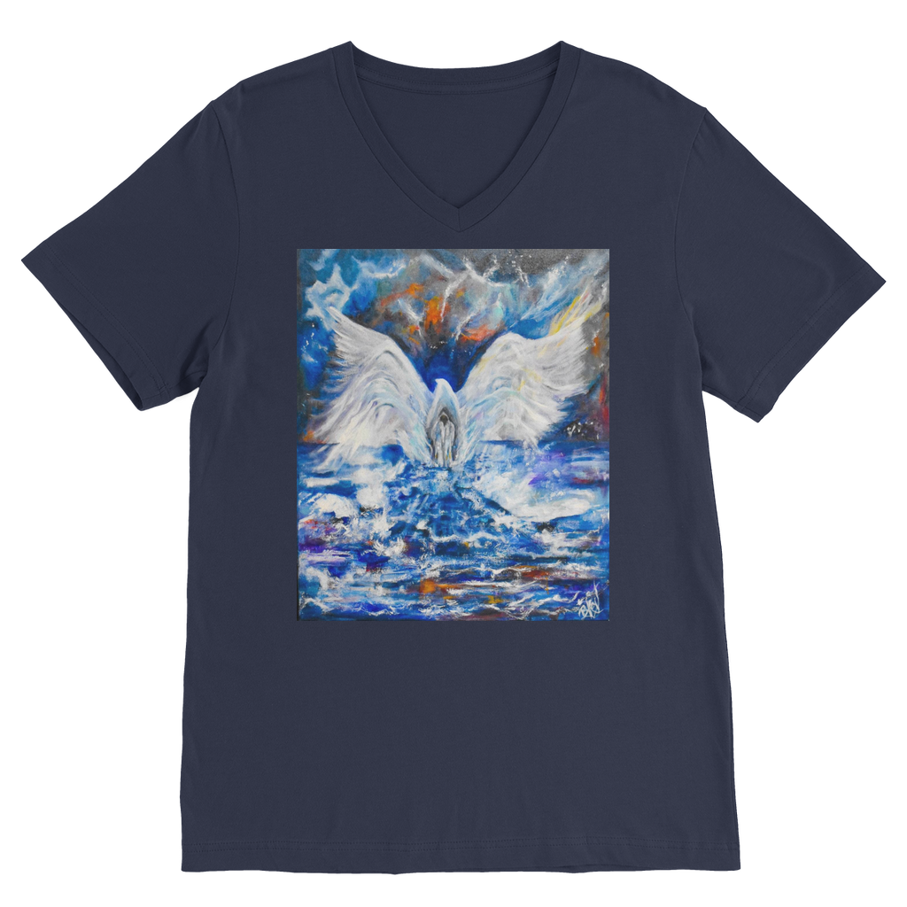 Walking in the Spirit Premium V-Neck T-Shirt