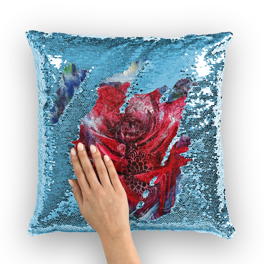 Passion Sequin Cushion Cover