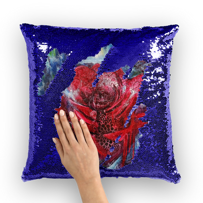 Passion Sequin Cushion Cover