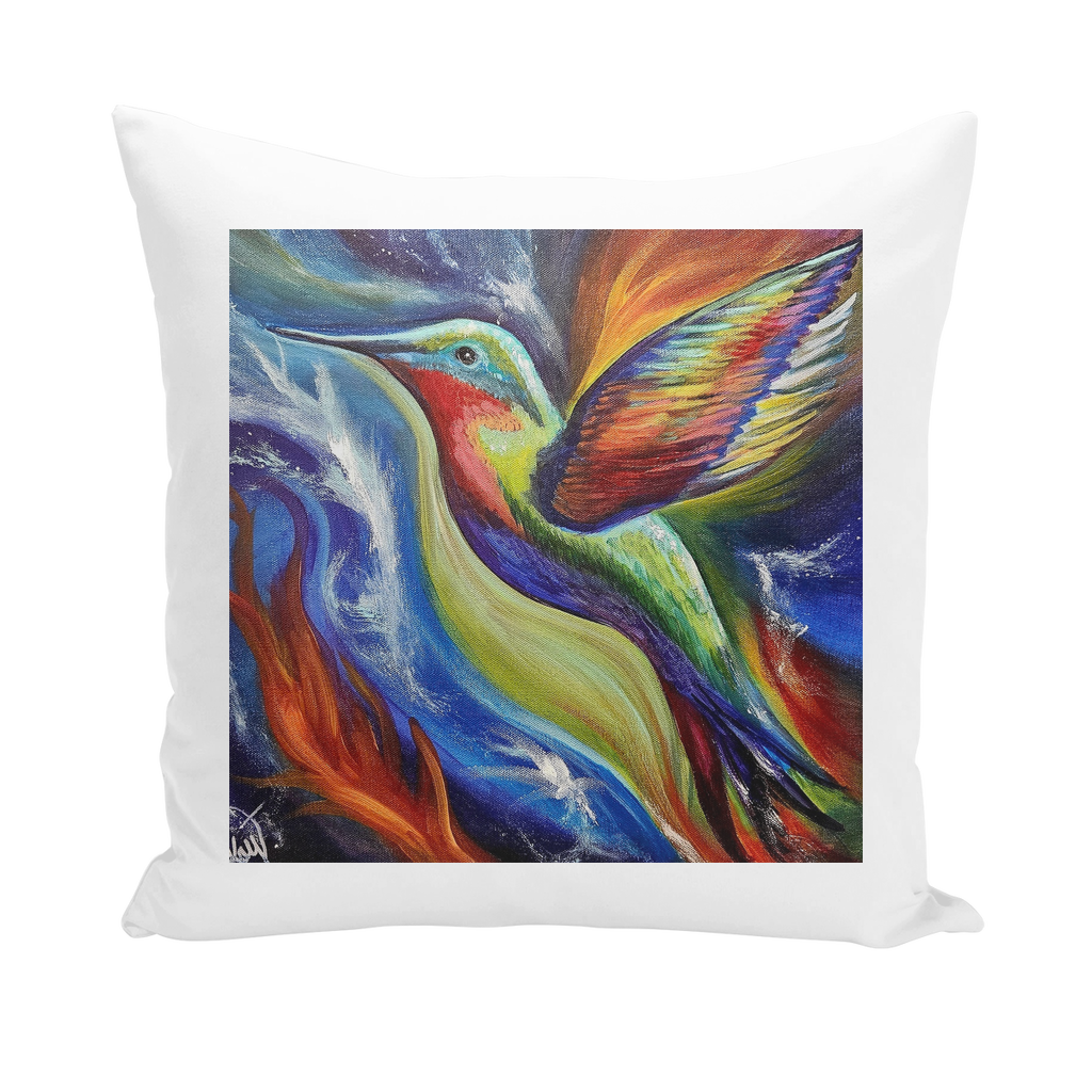 Humming Bird Throw Pillows