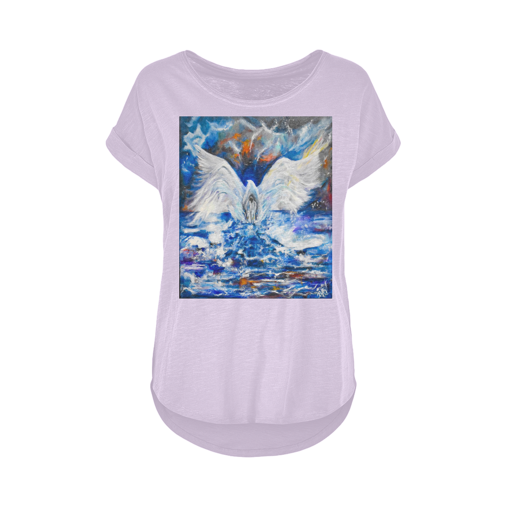 Walking in the Spirit Women's Long Slub T-Shirt XS-5XL