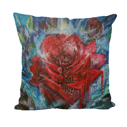 Passion Throw Pillow with Insert