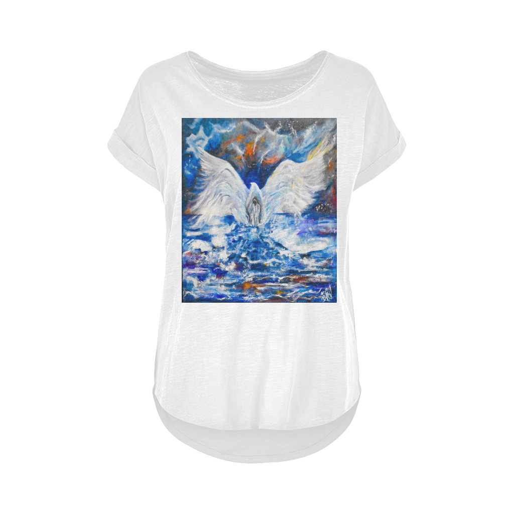 Walking in the Spirit Women's Long Slub T-Shirt XS-5XL