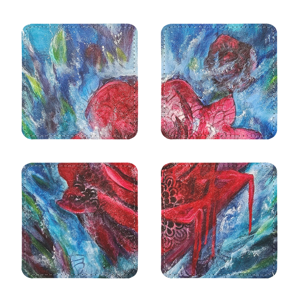 Passion Sublimation Coasters Pack of Four