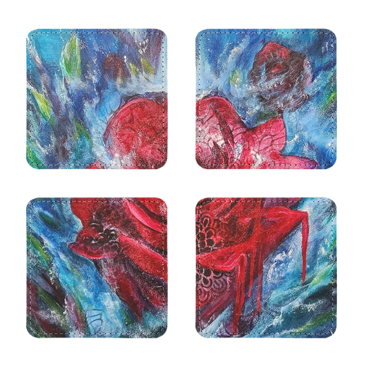 Passion Sublimation Coasters Pack of Four