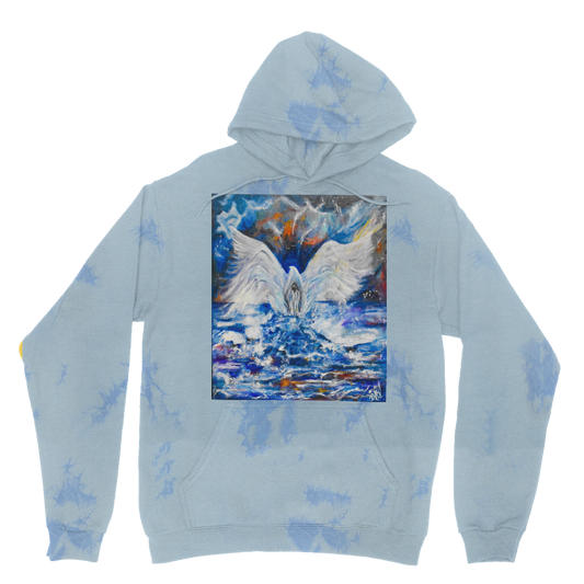 Walking in the Spirit Tie Dye Hoodie