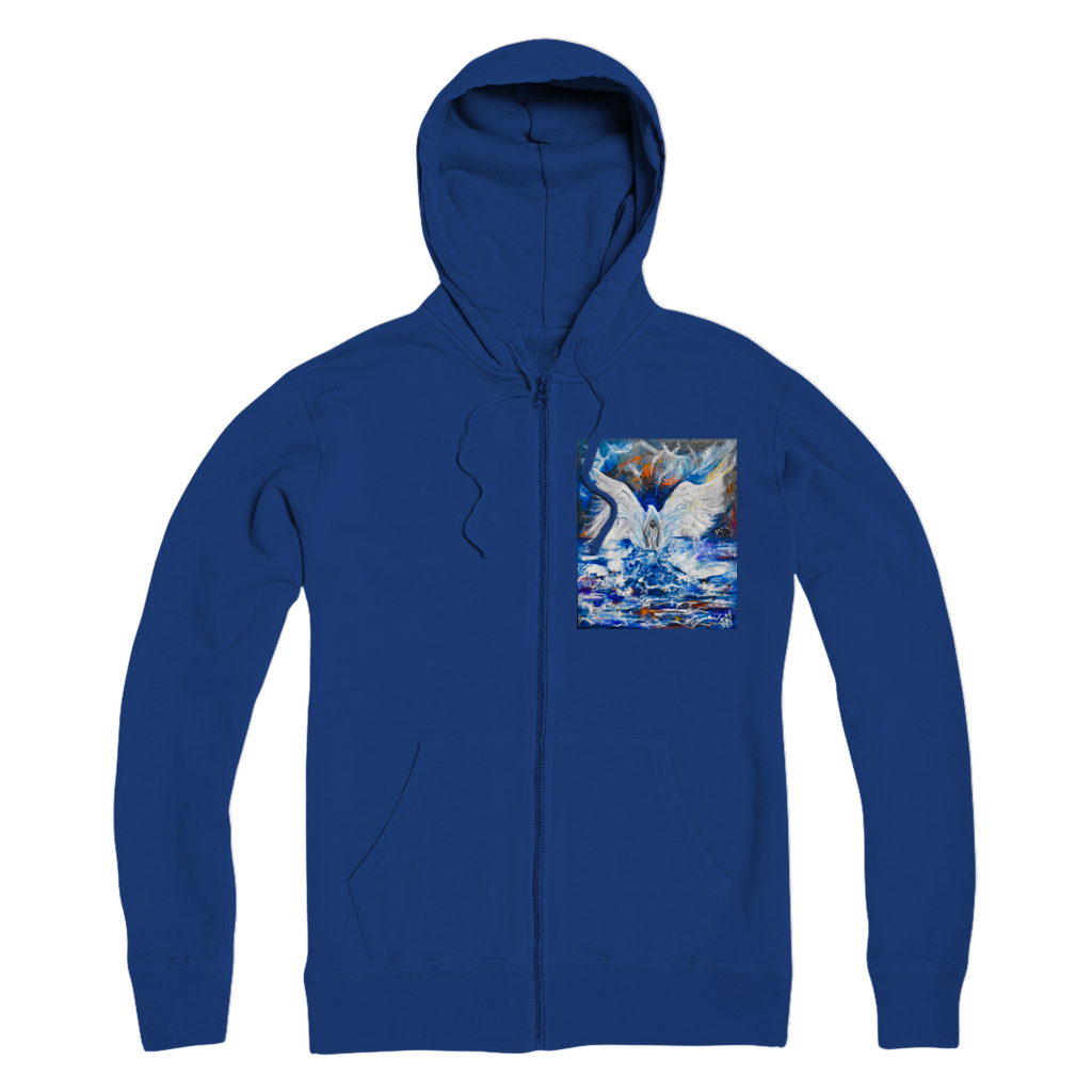 Walking in the Spirit Premium Adult Zip Hoodie