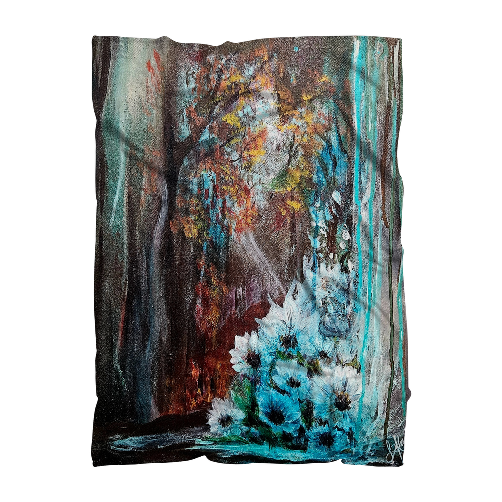 Living Waters Premium Sublimation Adult Blanket