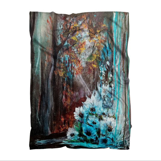 Living Waters Premium Sublimation Adult Blanket