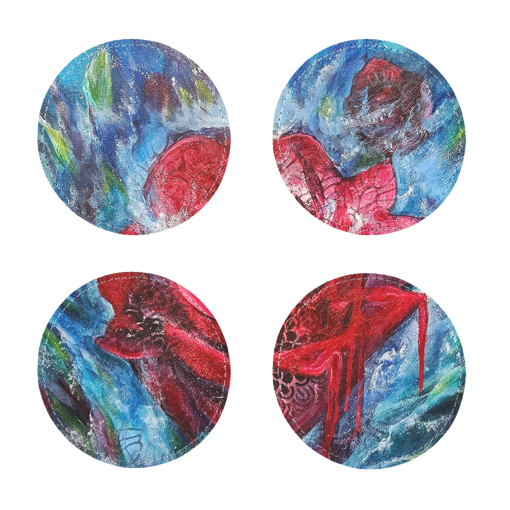 Passion Sublimation Coasters Pack of Four