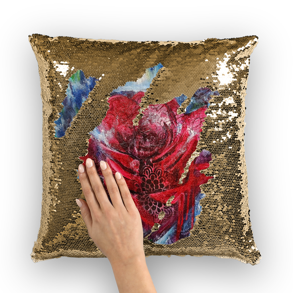 Passion Sequin Cushion Cover