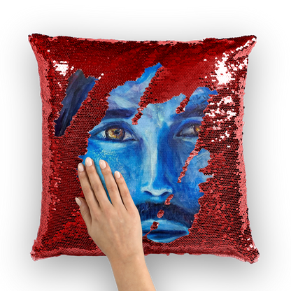 El Roi Sequin Cushion Cover