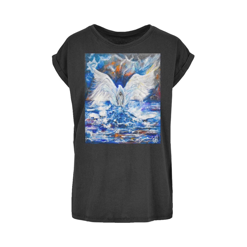 Walking in the Spirit Women's Extended Shoulder T-Shirt XS-5XL