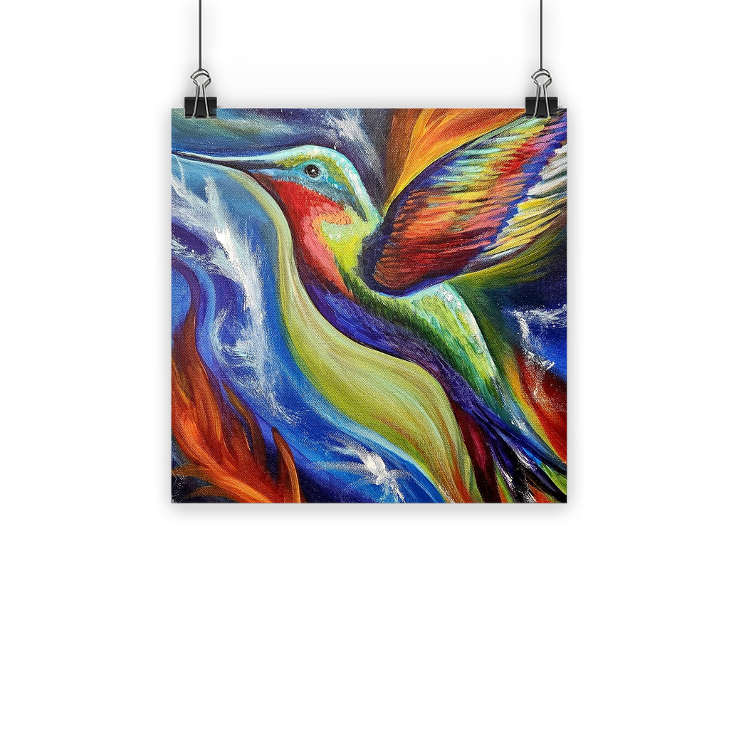 Humming Bird Classic Poster