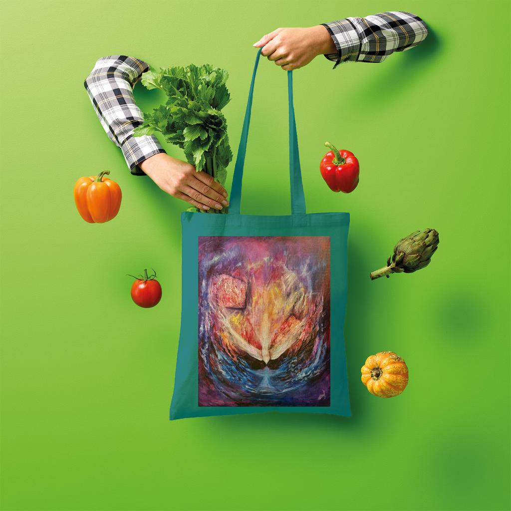 BURNING BUSH Shopper Tote Bag
