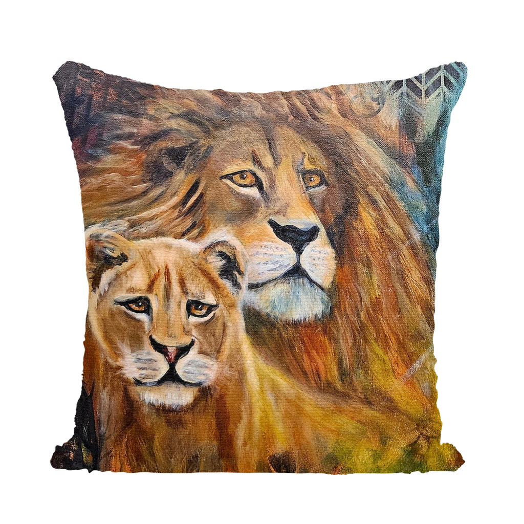 Inseparable Sequin Cushion Cover